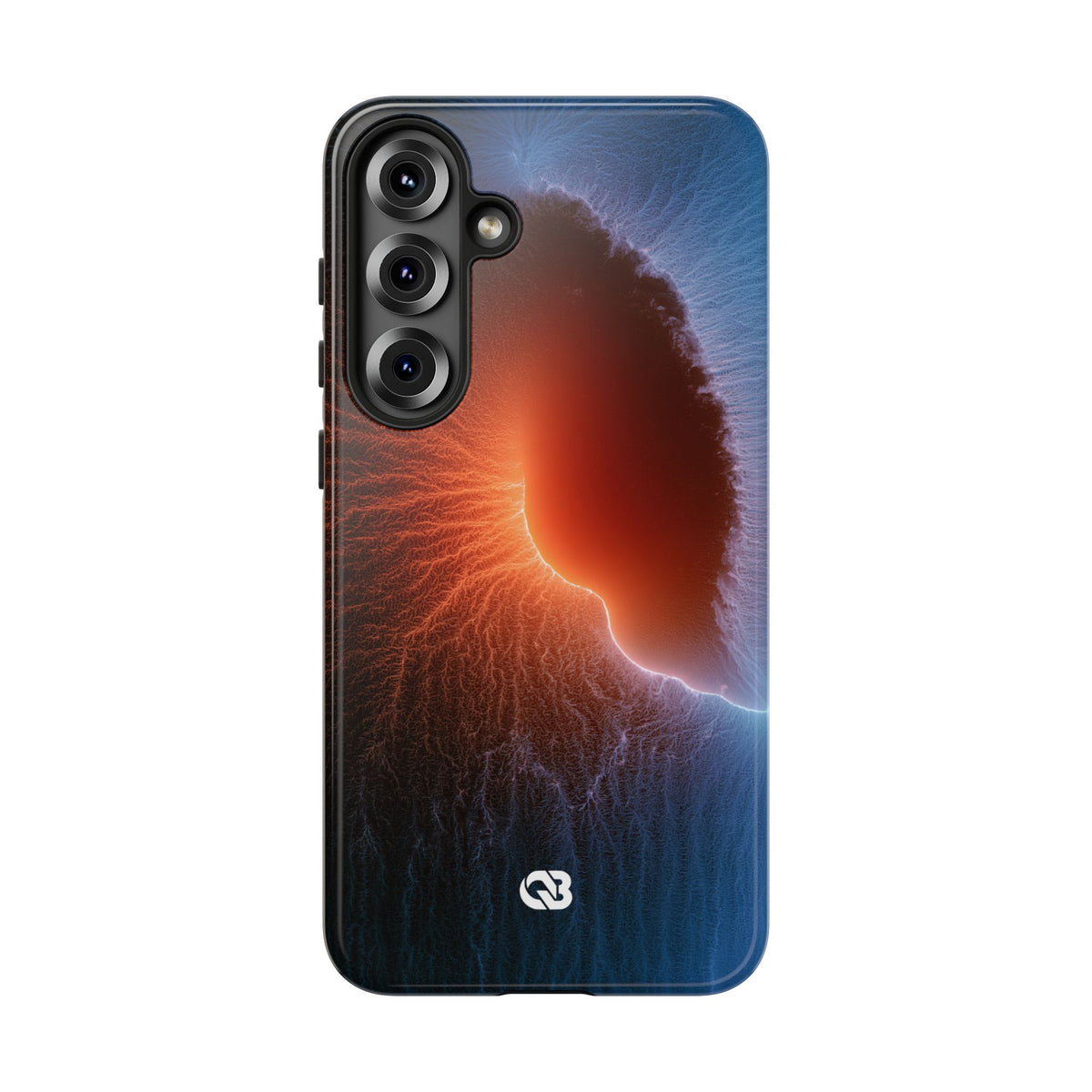 Thermal Aura Pulse · Tough Phone Case for Samsung · Blue