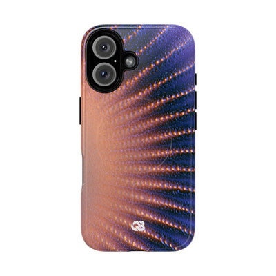 Luminous Aura Burst · Tough 2.0 Magnetic Phone Case for iPhone · Blue