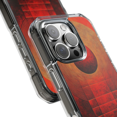 Crimson Solar Halo · Impact Phone Case for iPhone · Magsafe
