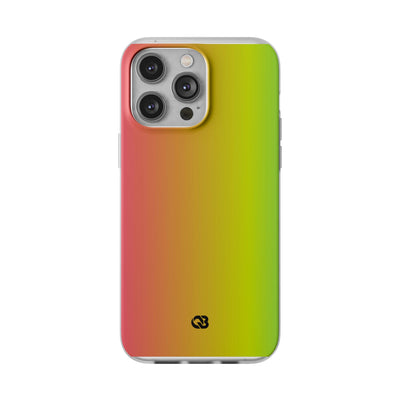 Sunset Acid Glow · Soft Phone Case for iPhone