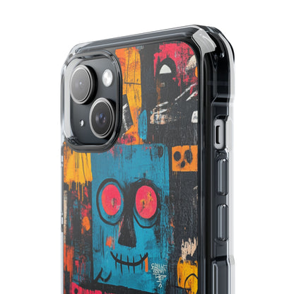 Blue Stitch Smile iPhone 15 Plus Case - Impact