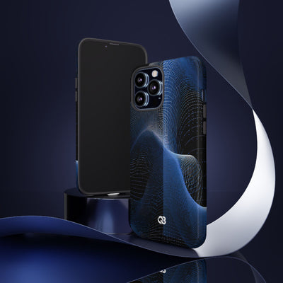 Orbital Resonance · Tough Phone Case for iPhone · Blue