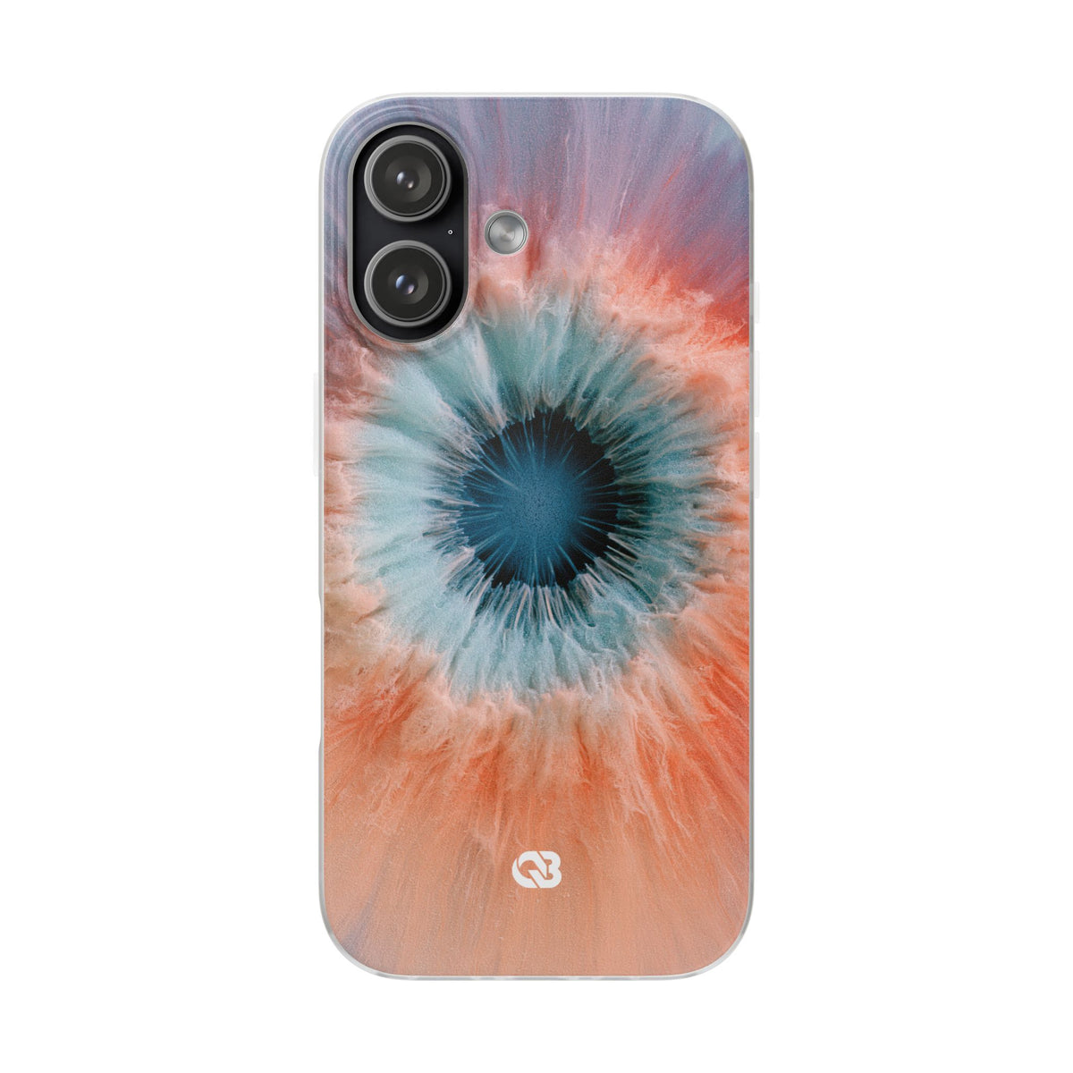 Radiant Aura Core · Lite Phone Case for iPhone ·  Orange