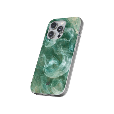 Translucent Aqua Flow · Lite Phone Case for iPhone ·  Teal