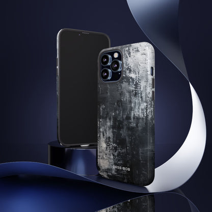 Texturiertes Blackscape iPhone 13 Pro Max Case - Tough