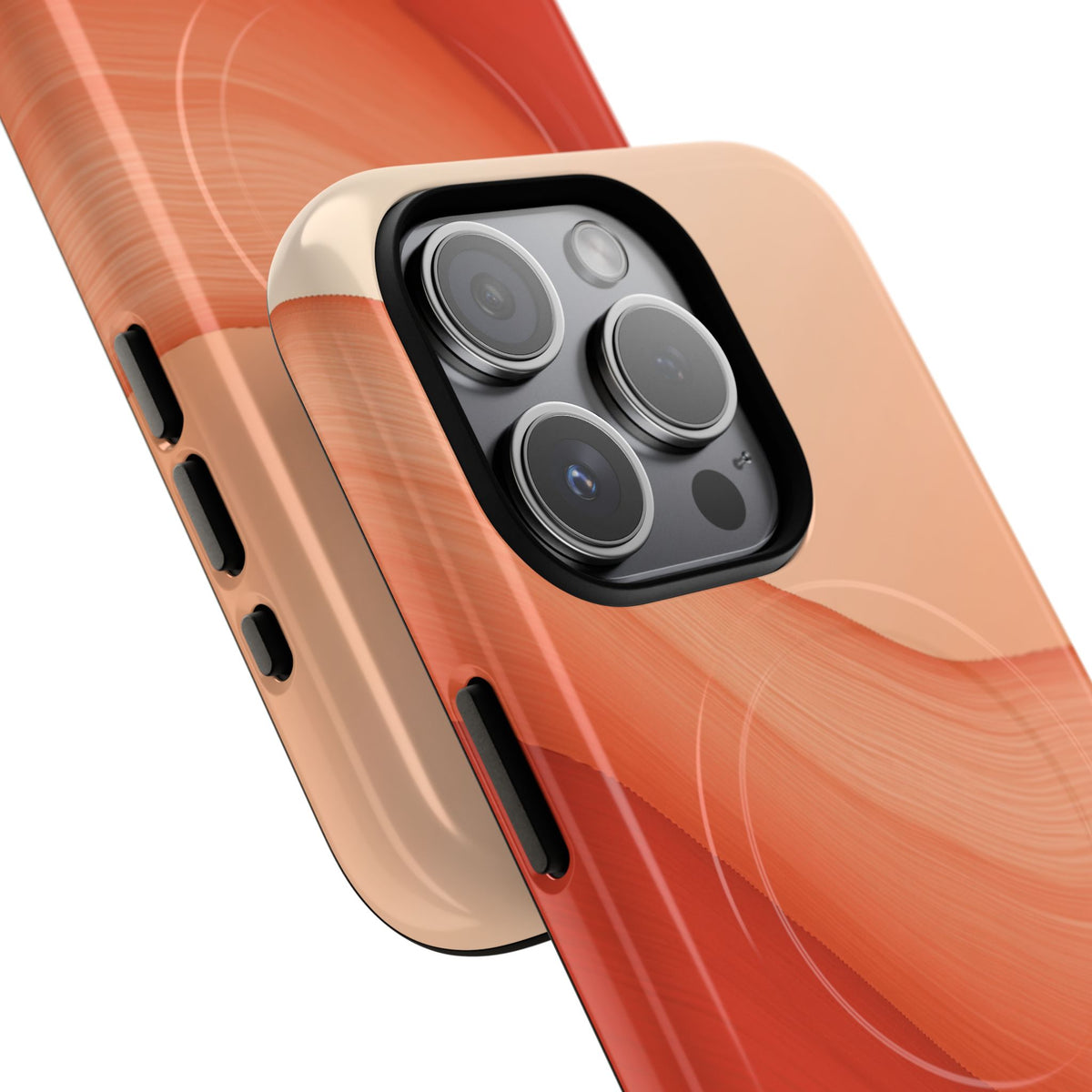 Terracotta Flow · Tough 2.0 Magnetic Phone Case for iPhone · Orange
