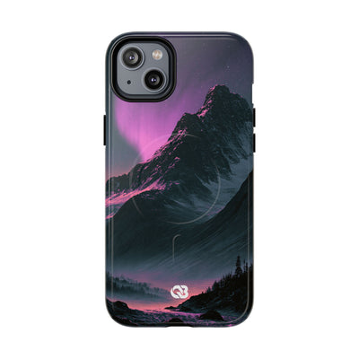 Arctic Aurora Summit · Tough 2.0 Magnetic Phone Case for iPhone · Black