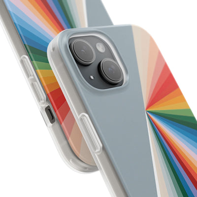 Grey Lite Phone Case for iPhone - Slate Prism Burst