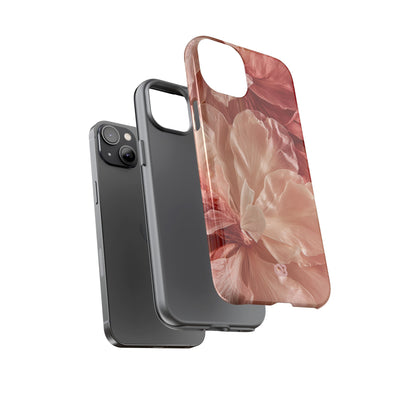 Blush Silk Bloom · Tough Phone Case for iPhone · Pink