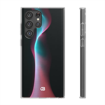 Neon Pixel Flow · Lite Phone Case for Samsung · Black