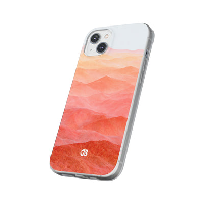 Alpenglow Ridge Vista · Lite Phone Case for iPhone ·  Orange