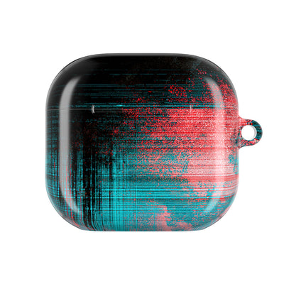 Digital Signal Drift · Hard Case for AirPods & AirPods Pro · Black
