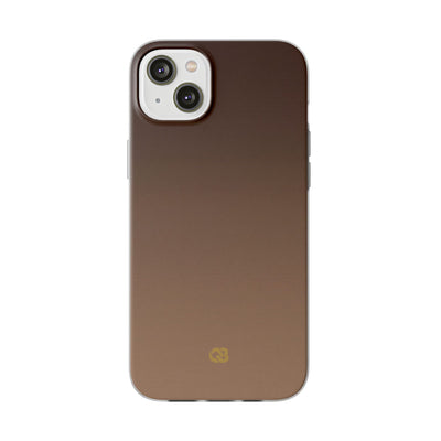 Brown Lite Phone Case for iPhone - Smoked Caramel Fade
