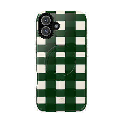Hunter Green Plaid · Tough+ Phone Case for iPhone · Magsafe