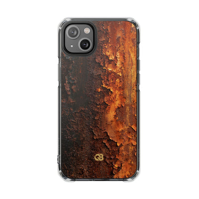 Orange Impact MagSafe Phone Case for iPhone - Oxidized Iron Crust