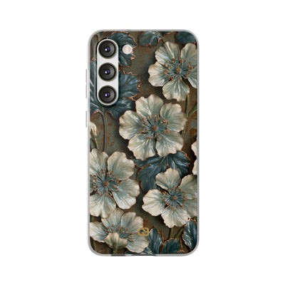 Gilded Blossom Reverie · Lite Phone Case for Samsung · Teal