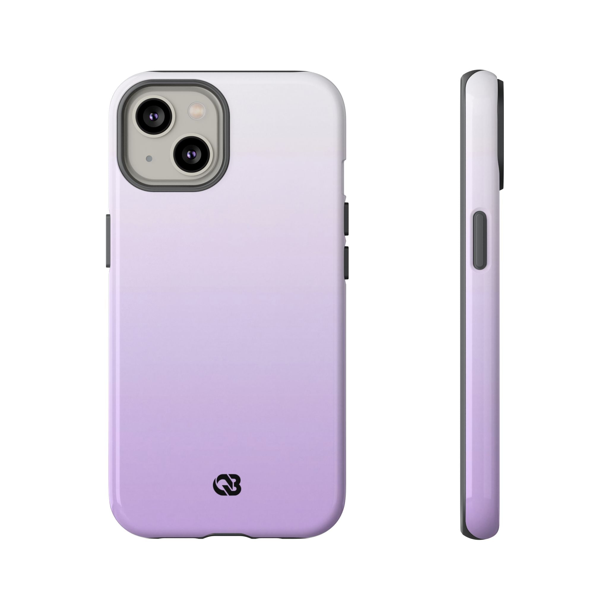 Purple Tough Phone Case for iPhone - Frosted Lavender Fade