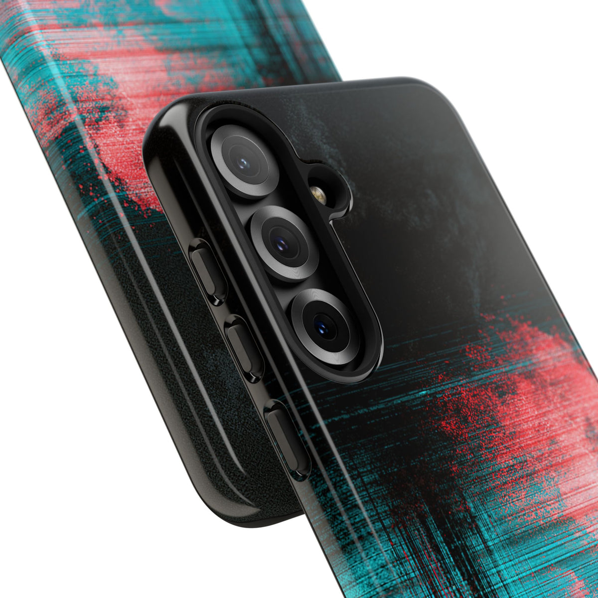 Digital Signal Drift · Tough Phone Case for Samsung · Black