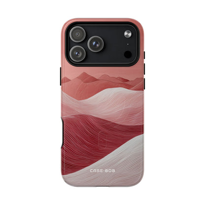 White Orb Dunes iPhone 17 Pro Max Case - Tough+ - CASE•BOB