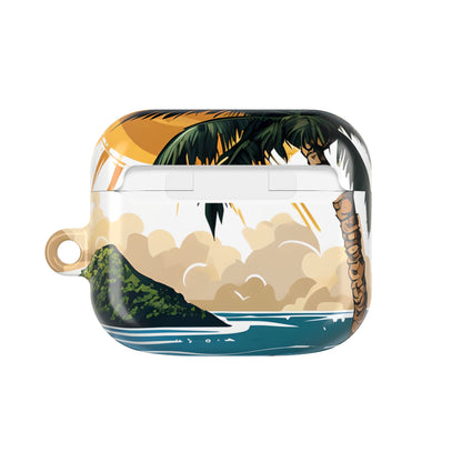Palm Sunscape - AirPods Case