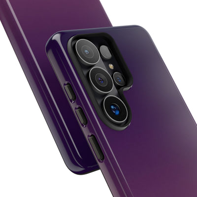 Purple Tough Phone Case for Samsung - Nocturnal Plum Fade