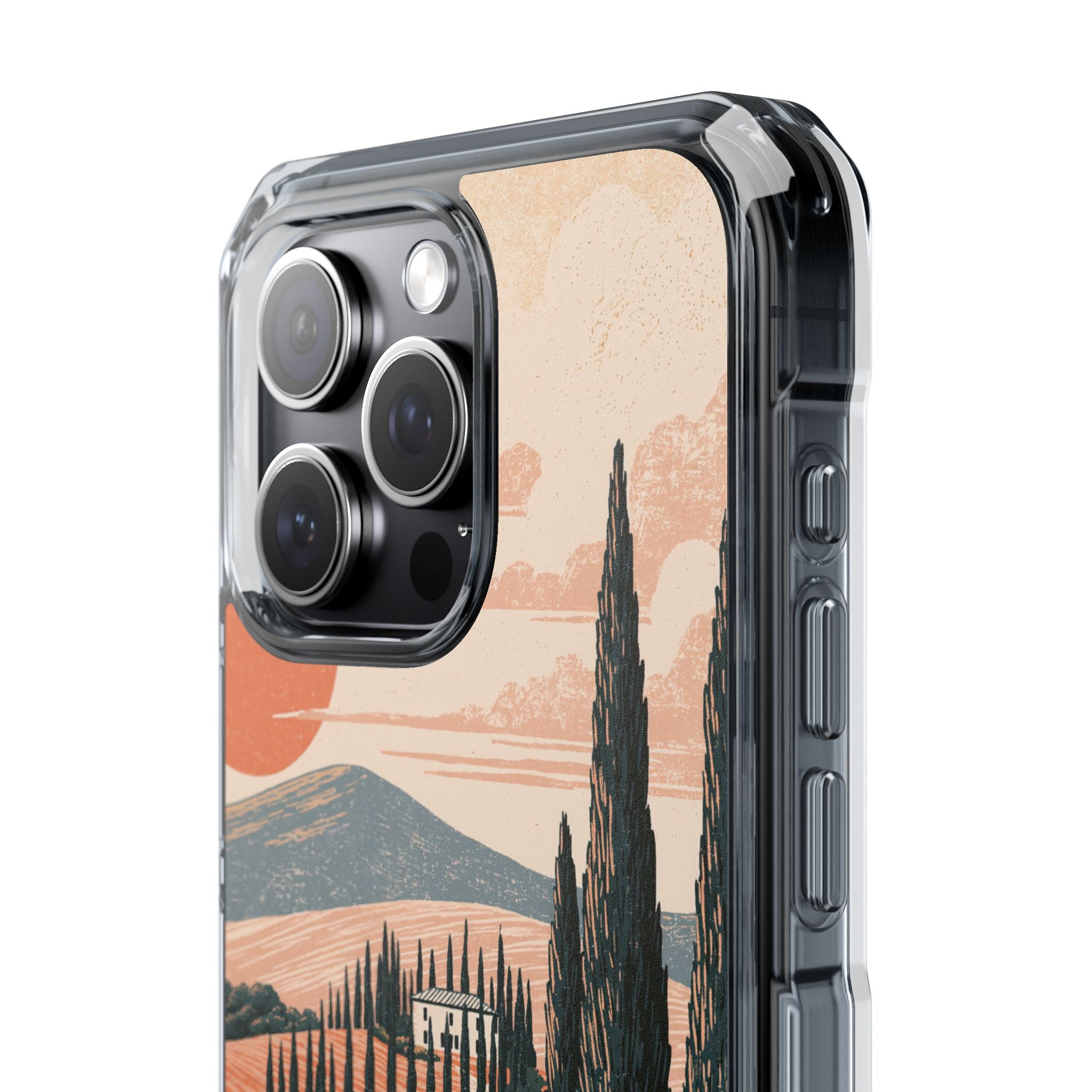 Orange Impact MagSafe Phone Case for iPhone - Terracotta Ridge Trail