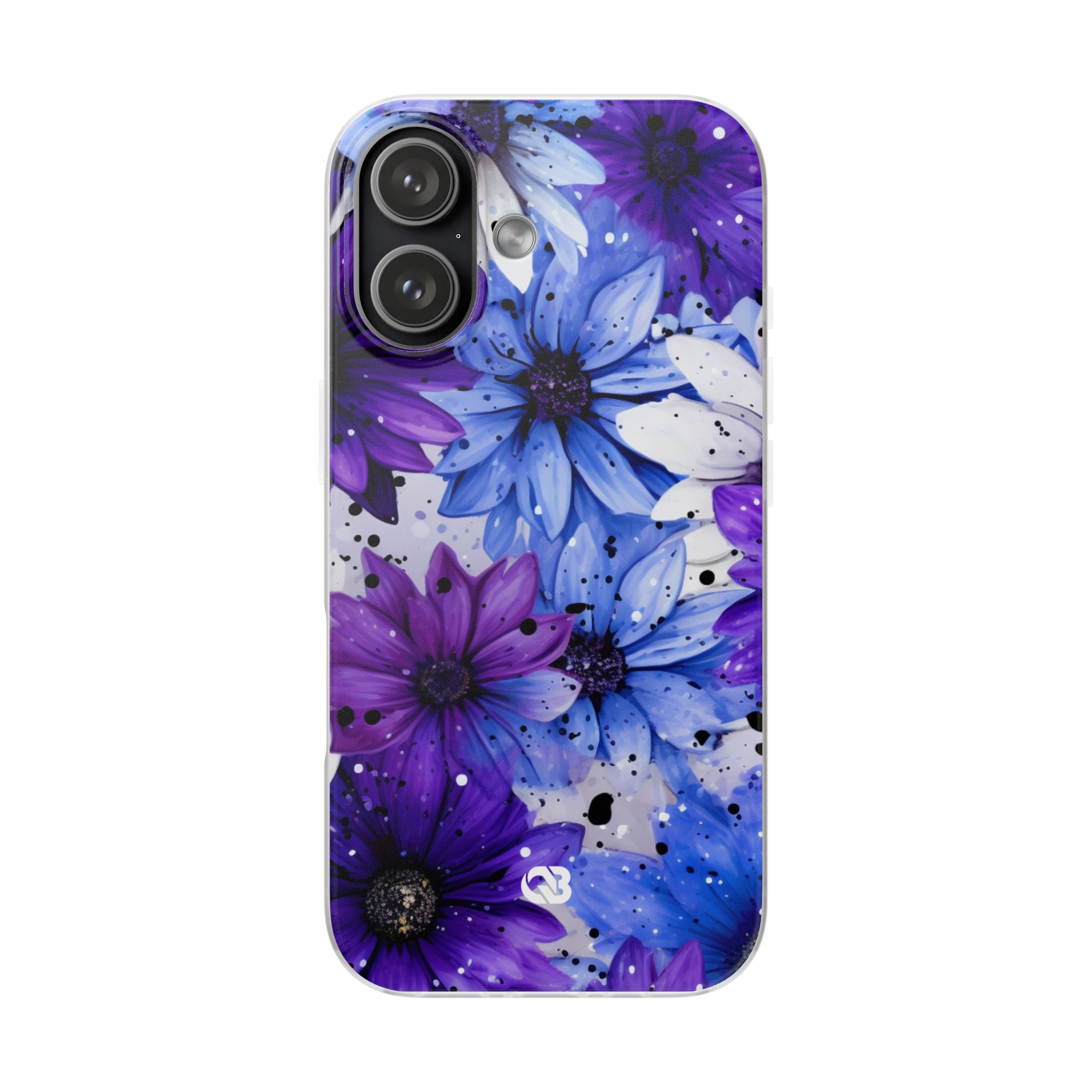 Ink Splatter Blooms · Soft Coque de téléphone pour iPhone