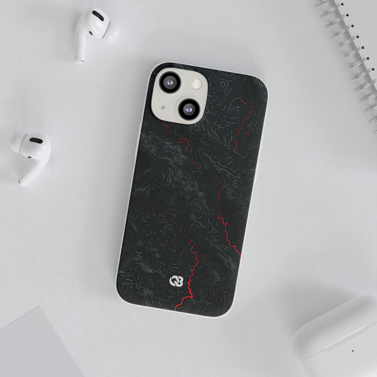 Crimson Rift · Lite Phone Case for iPhone ·  Black