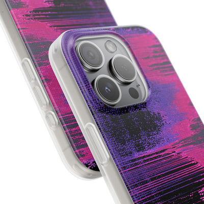 Neon Signal Shift · Lite Phone Case for iPhone ·  Purple