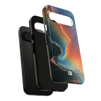 Prismatic Aura Shift · Tough Phone Case for Pixel ·  Blue