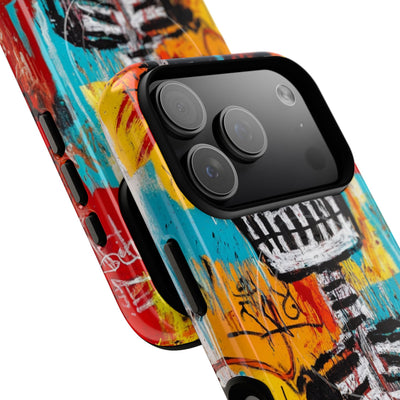 Skeleton Riot iPhone 17 Pro Case - Tough+ - CASE•BOB