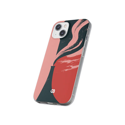 Pink Lite Phone Case for iPhone - Cinder Rose Plume