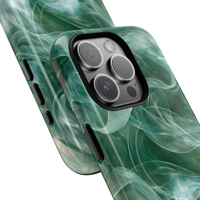 Translucent Aqua Flow · Tough 2.0 Magnetic Phone Case for iPhone · Teal