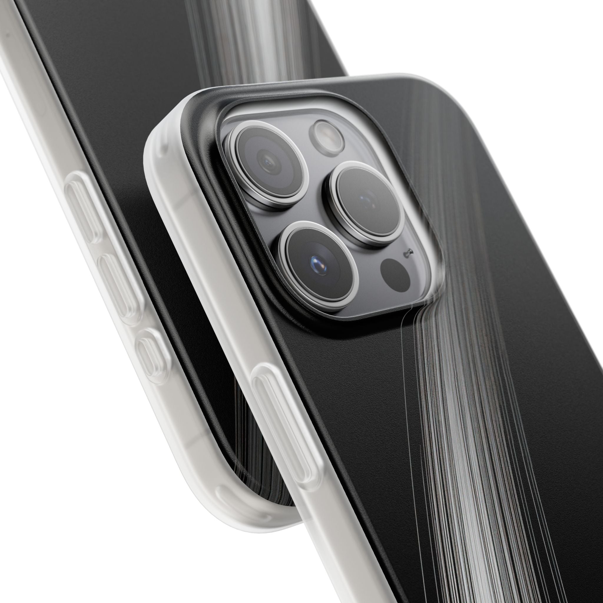 Black Lite Phone Case for iPhone - Linear Velocity Beam