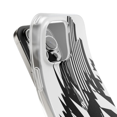 White Lite Phone Case for iPhone - Shattered Vector Spire