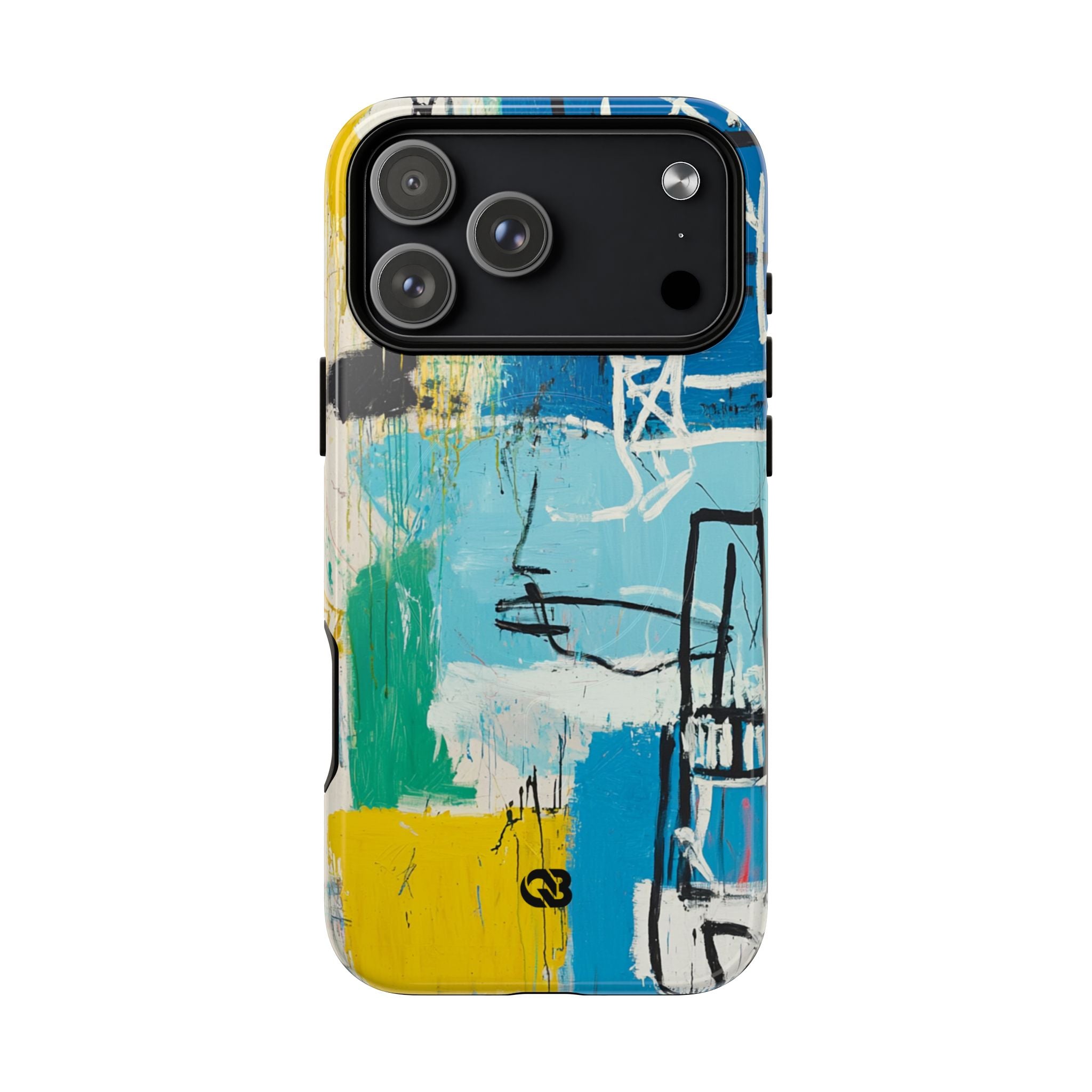 Azure Urban Scribble · Tough+ Phone Case for iPhone · Magsafe