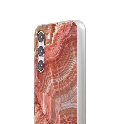 Blushing Rose Strata · Lite Phone Case for Samsung · Pink