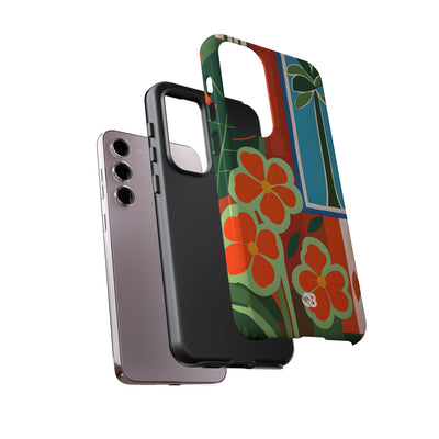 Vivid Jungle Collage · Tough Coque de téléphone pour Samsung