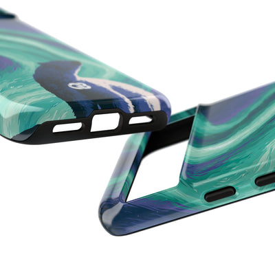 Arctic Aurora Bear · Tough Phone Case for Pixel ·  Teal