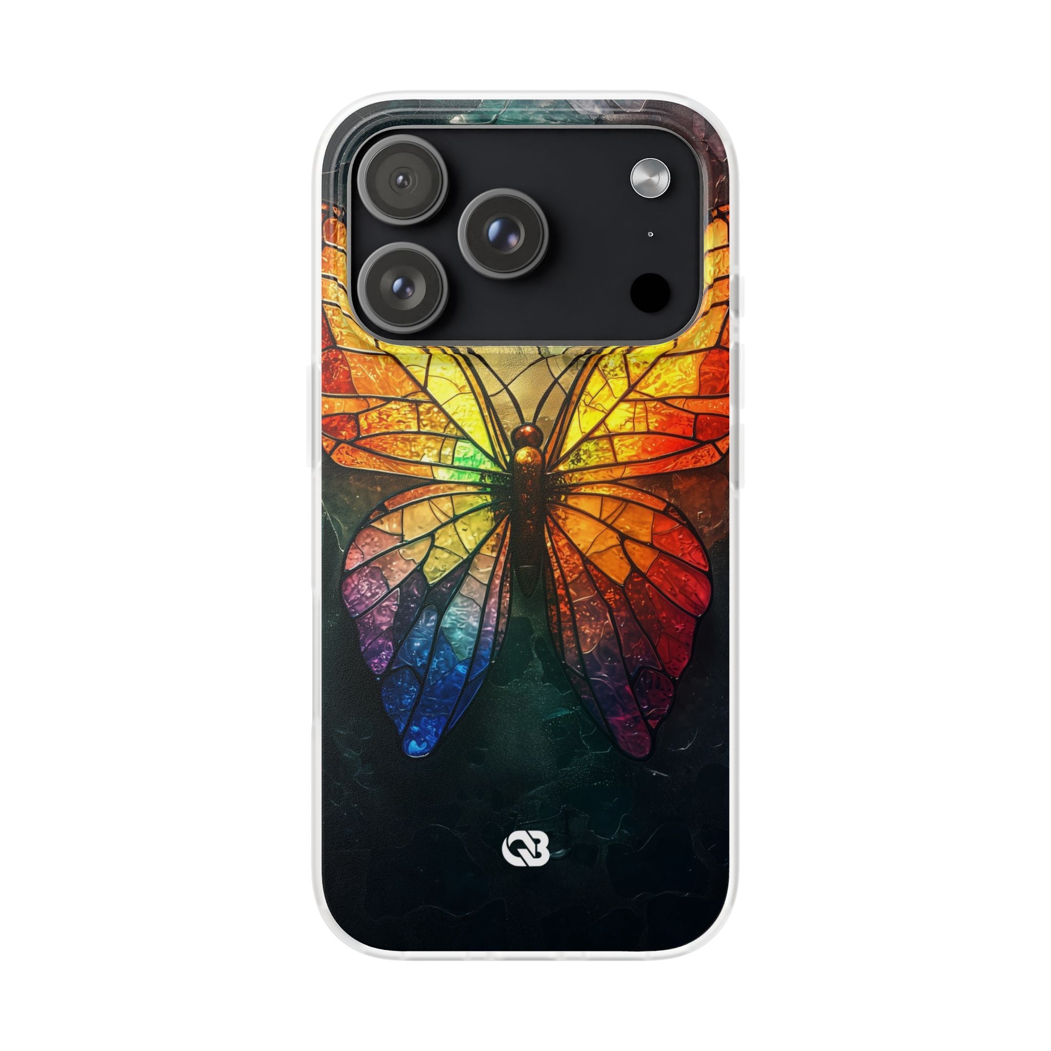 Shattered Prism Butterfly · Soft Phone Case for iPhone