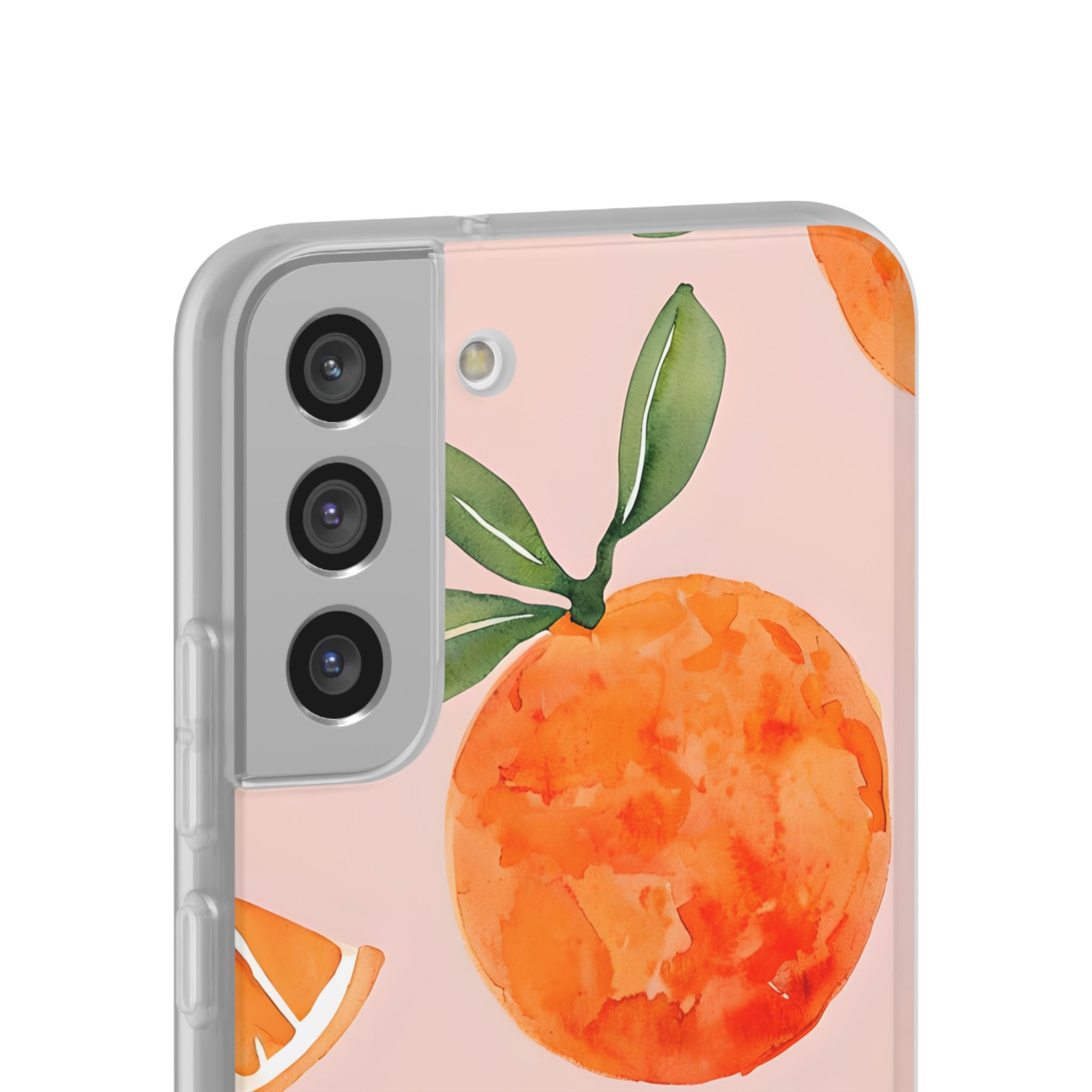 Sunkissed Orange Harvest · Soft Phone Case for Samsung