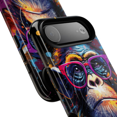 Neon Splatter Primate · Tough+ Magsafe