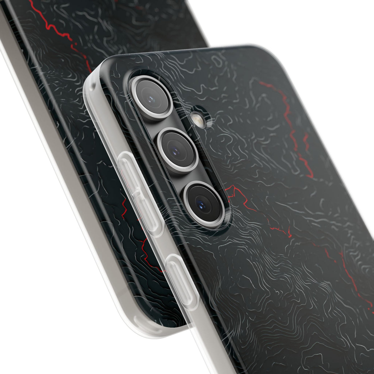 Crimson Rift · Lite Phone Case for Samsung · Black
