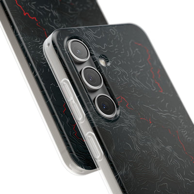 Crimson Rift · Lite Phone Case for Samsung · Black