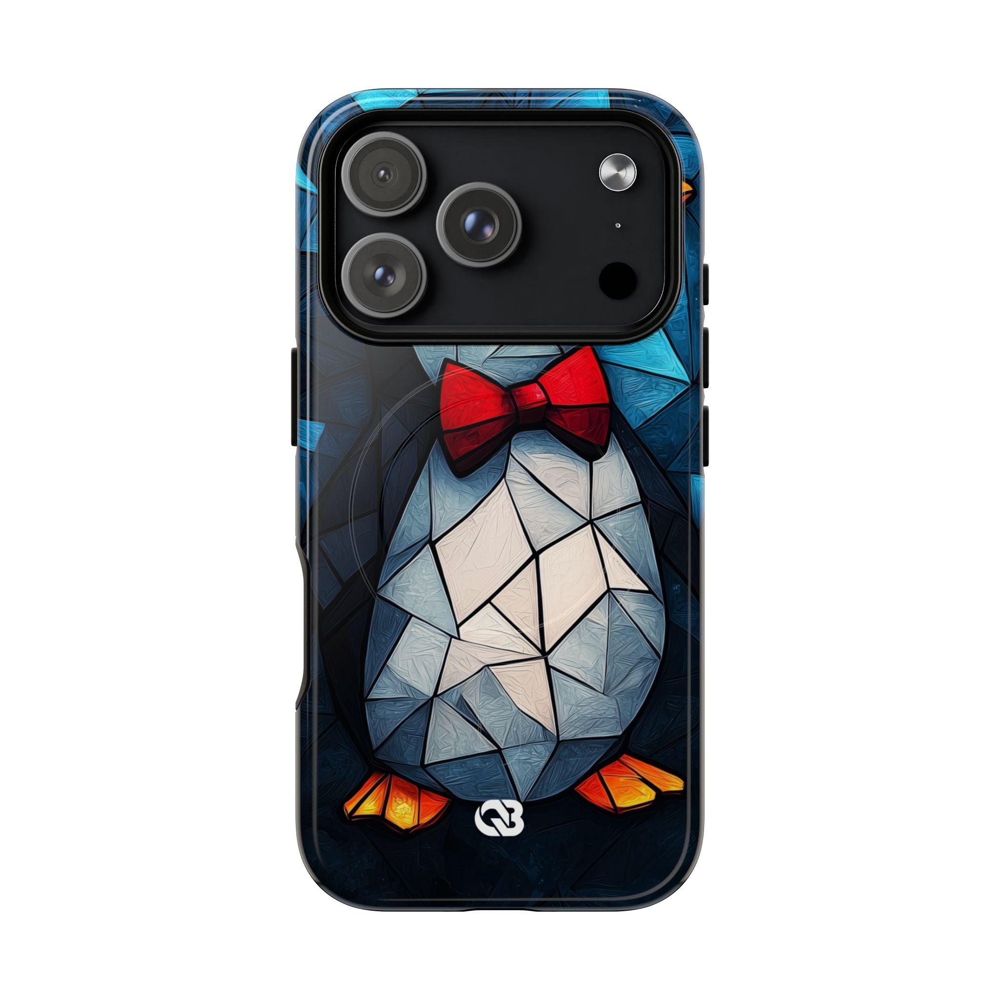 Mosaic Bowtie Penguin · Tough+ Phone Case for iPhone · Magsafe