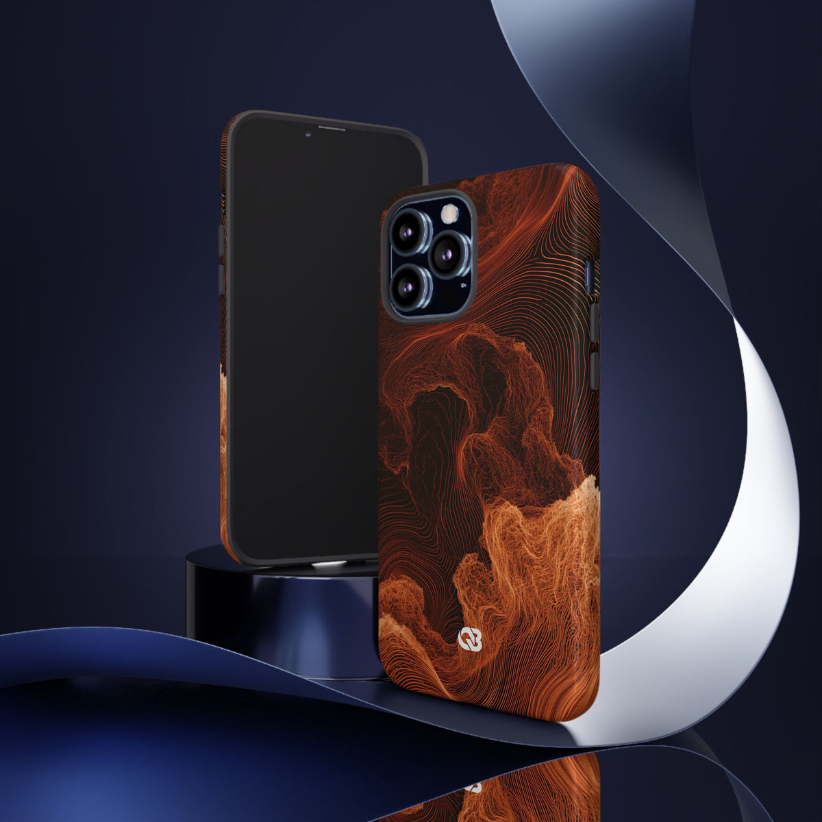 Amber Filament · Tough Phone Case for iPhone · Orange