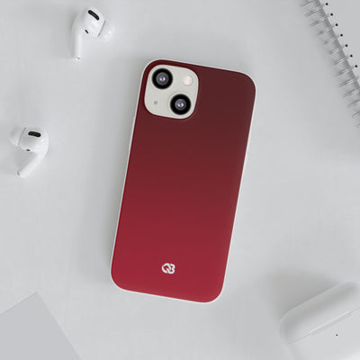 Velvet Crimson · Lite Phone Case for iPhone ·  Red