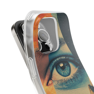 Fragmented Peak Gaze · Soft Phone Case for iPhone