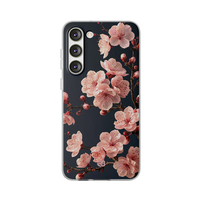 Midnight Sakura Bloom · Lite Phone Case for Samsung · Pink