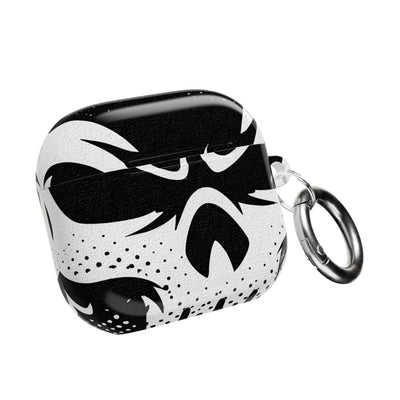 Phantom Halftone · Hard Case for AirPods & AirPods Pro · Black